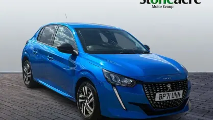 Used Peugeot 208 Allure Premium 102 HP (75 kW) 2022 Blue Hatchback