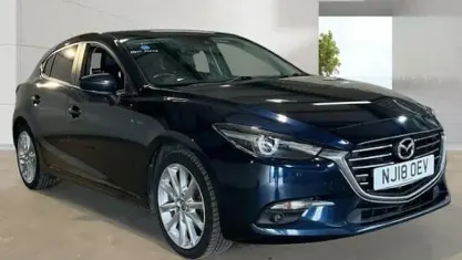 Used Mazda 3 Inclusive 120 HP (88 kW) 2018 Blue Hatchback