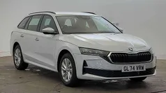 Moon white metallic New 2024 Skoda Octavia SE Technology Estate | £23,495 (Fair price)