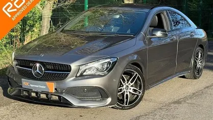 Grey Used 2017 Mercedes CLA220 AMG line Sedan | £14,790 (Fair price)