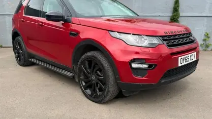Used Land Rover Discovery Sport HSE Luxury 179 HP (131 kW) 2015 Red SUV