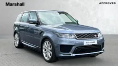Metallic byron blue Used 2020 Land Rover Range Rover Sport Autobiography Dynamic SUV | £34,428 (Fair price)