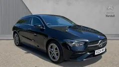 Cosmos black metallic Used 2024 Mercedes CLA250e Executive Sedan | £27,814 (Fair price)