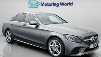 Used Mercedes C300 AMG line 245 HP (180 kW) 2019 Grey Sedan