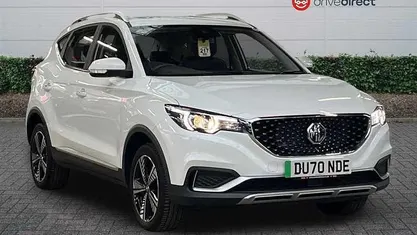 White Used 2020 MG ZS Exclusive Hatchback | £9,545 (Fair price)