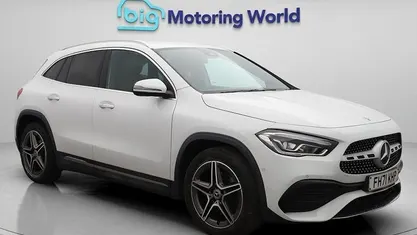 White Used 2021 Mercedes GLA180 AMG line SUV | £24,800 (Fair price)