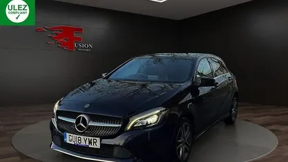 Used Mercedes A200 Sport Edition 136 HP (100 kW) 2018 Blue Hatchback