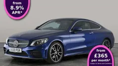 Blue Used 2020 Mercedes C200 AMG line Coupe | £23,291 (Expensive)