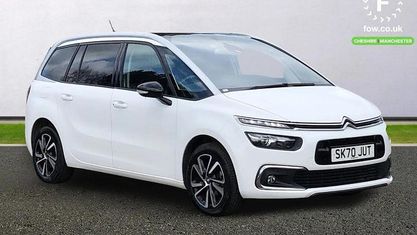 Używany Citroën C4 SpaceTourer Shine 131 KM (96 kW) 2021 Biały Minivan