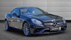 Black Used 2017 Mercedes SLC300 AMG line Cabriolet | £19,150 (Fair price)