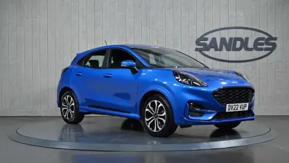 Używany Ford Puma ST-Line 155 KM (114 kW) 2022 Niebieski SUV