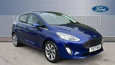 Blue Used 2017 Ford Fiesta Titanium Hatchback | £8,806 (Fair price)