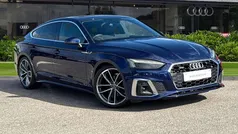 Blue Used 2021 Audi A5 Sportback S-Line Hatchback | £26,495 (Fair price)