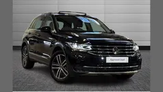 Black Used 2021 VW Tiguan Elegance SUV | £22,781 (Fair price)