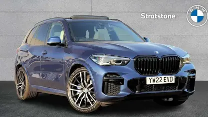 Used BMW X5 M Sport 286 HP (210 kW) 2022 Blue SUV