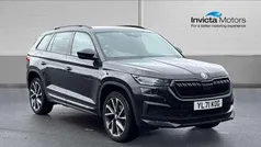 Black magic metallic Used 2021 Skoda Kodiaq SportLine SUV | £23,000 (Good price)