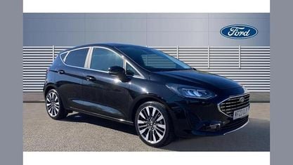Begagnad Ford Fiesta Titanium X 125 HK (91 kW) 2023 Svart Halvkombi