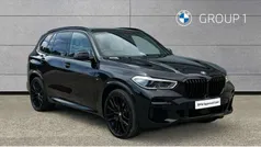 Black Used 2022 BMW X5 M Sport SUV | £48,995 (Fair price)