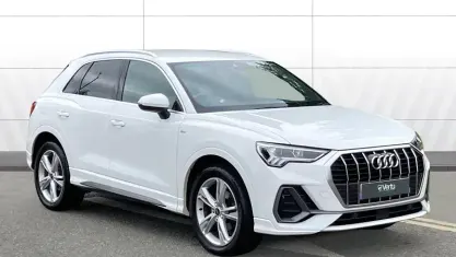 Used Audi Q3 S-Line 150 HP (110 kW) 2022 White SUV