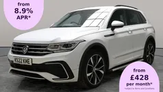 White Used 2022 VW Tiguan R-line SUV | £28,265 (Fair price)
