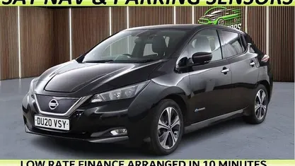 Black Used 2020 Nissan Leaf N-Connecta Hatchback | £8,590 (Fair price)