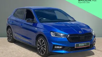 Used Skoda Fabia Monte Carlo 150 HP (110 kW) 2025 Blue Hatchback
