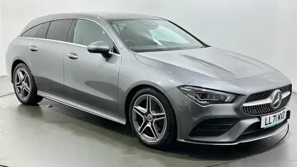 Used Mercedes CLA180 Shooting Brake AMG Line Premium Plus 136 HP (100 kW) 2021 Grey Estate