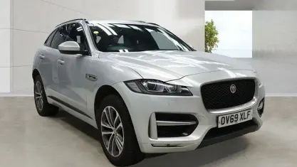 Used Jaguar F-Pace R-Sport 180 HP (132 kW) 2019 Silver SUV