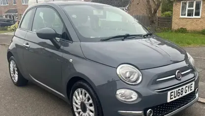 Usado Fiat 500 Lounge 69 HP (50 kW) 2018 Cinzento Citadino