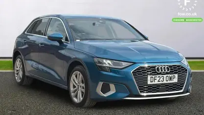 Used Audi A3 Sportback e-tron Sport 204 HP (150 kW) 2023 Blue Hatchback