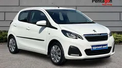 White Used 2017 Peugeot 108 Active Hatchback | £5,991 (Fair price)