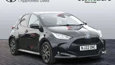 Black Used 2022 Toyota Yaris Hybrid Design Hatchback | £15,500 (Fair price)