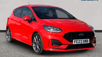 Used Ford Fiesta ST-Line 100 HP (73 kW) 2023 Red Hatchback