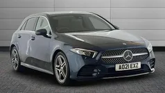 Blue Used 2021 Mercedes A180 AMG line Hatchback | £18,990 (Fair price)