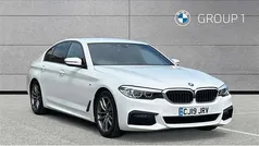 White Used 2019 BMW 520 M Sport Sedan | £17,995 (Fair price)