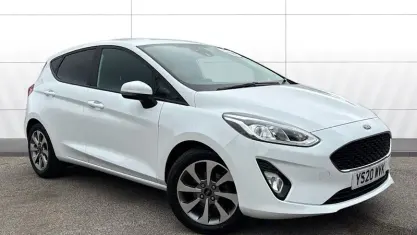 Used Ford Fiesta Trend 95 HP (69 kW) 2020 White Hatchback