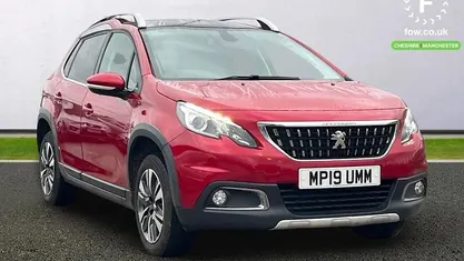 Red Used 2019 Peugeot 2008 Allure Premium SUV | £7,199 (Good price)