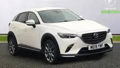 White Used 2019 Mazda CX-3 Inclusive SUV | £14,099 (Fair price)