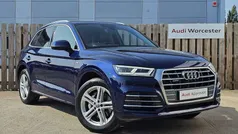 Navarra blue metallic Used 2020 Audi Q5 S-Line SUV | £23,950 (Fair price)