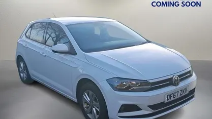 White Used 2018 VW Polo SE Hatchback | £9,650 (Fair price)