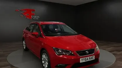 Used Seat Leon SE 105 HP (77 kW) 2014 Red Estate