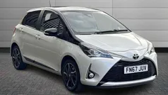 White Used 2017 Toyota Yaris Hatchback | £10,150 (Fair price)