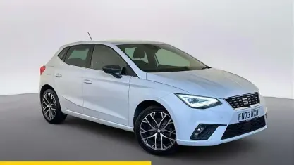 Used Seat Ibiza XCELLENCE 110 HP (80 kW) 2023 White Hatchback