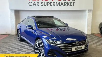 Used VW Arteon R-line 218 HP (160 kW) 2024 Blue Estate