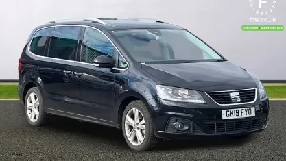 Second-hand Seat Alhambra XCELLENCE 177 CP (130 kW) 2019 Negru Monovolum