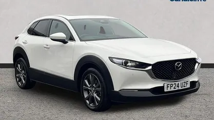 White Used 2024 Mazda CX-30 Exclusive-Line SUV | £23,143 (Fair price)