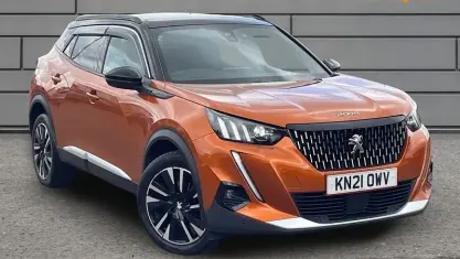 Used Peugeot 2008 Premium 155 HP (114 kW) 2021 Orange SUV
