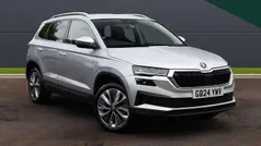 Brilliant silver metallic Used 2024 Skoda Karoq SE L SUV | £20,800 (Fair price)