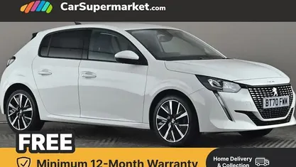 Used Peugeot 208 Allure 102 HP (75 kW) 2020 White Hatchback