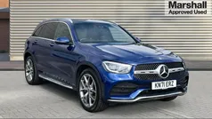 Blue Used 2021 Mercedes GLC300 AMG Line Premium SUV | £33,482 (Fair price)